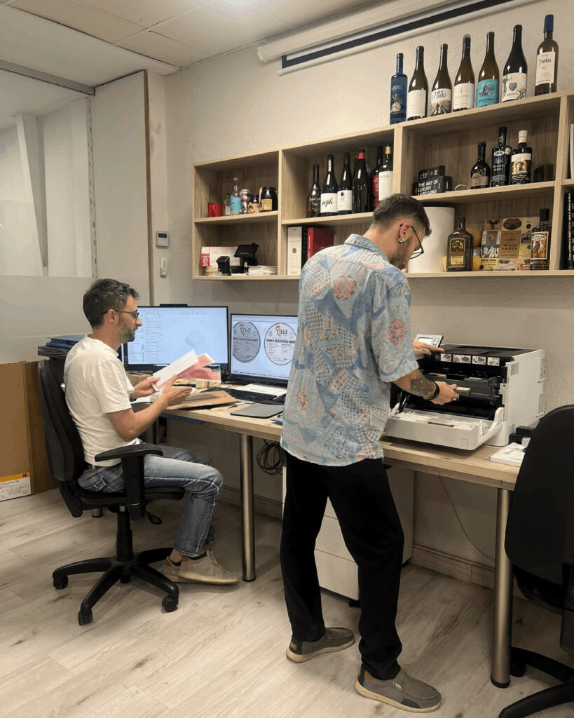 Diseño e impresión trabajando juntos para un buen resultado.