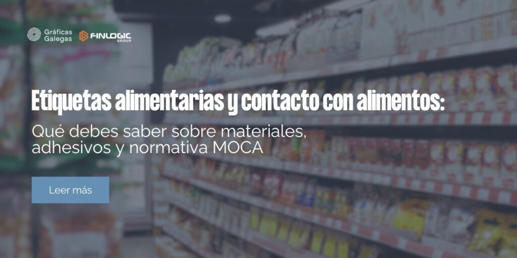 Etiquetas alimentarias y contacto con alimentos